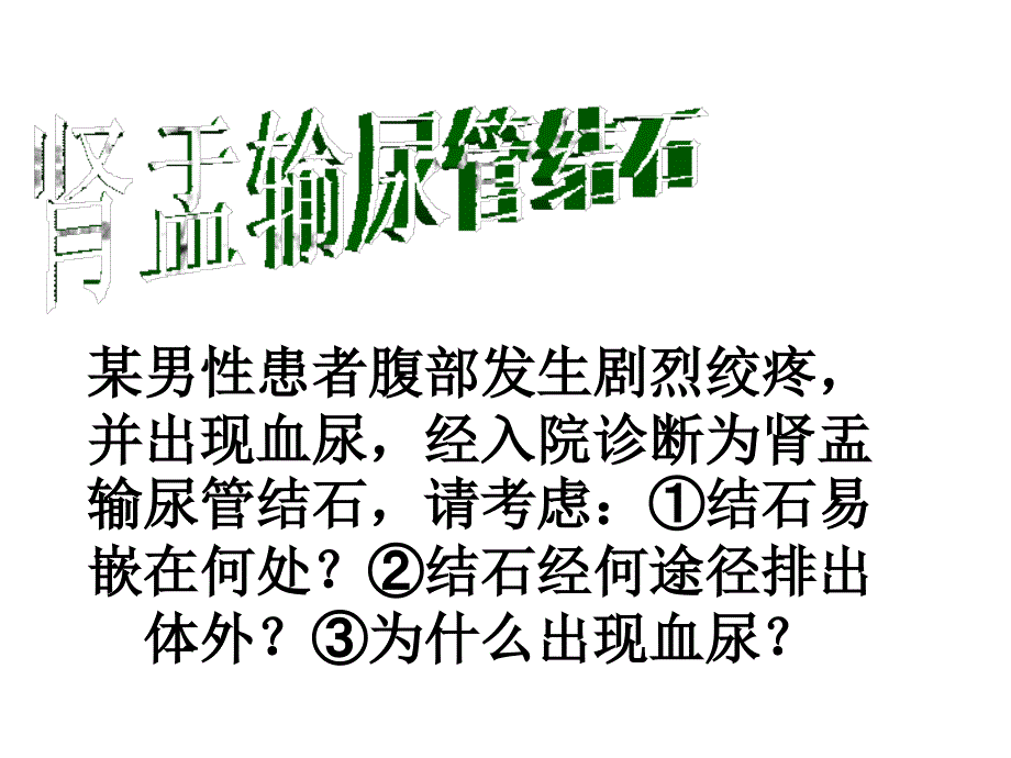 肾输尿管结石()_第1页