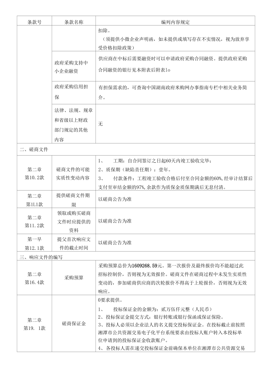 湘潭县锦石乡敬老院提质改造项目招标文件_第2页