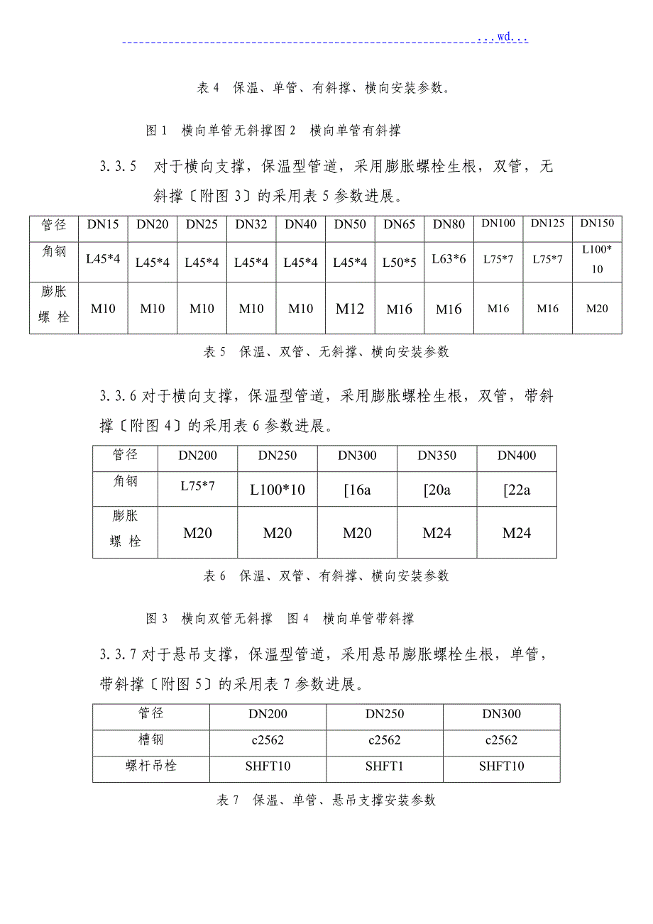 管道支架制作和安装专项工程施工设计方案_第3页