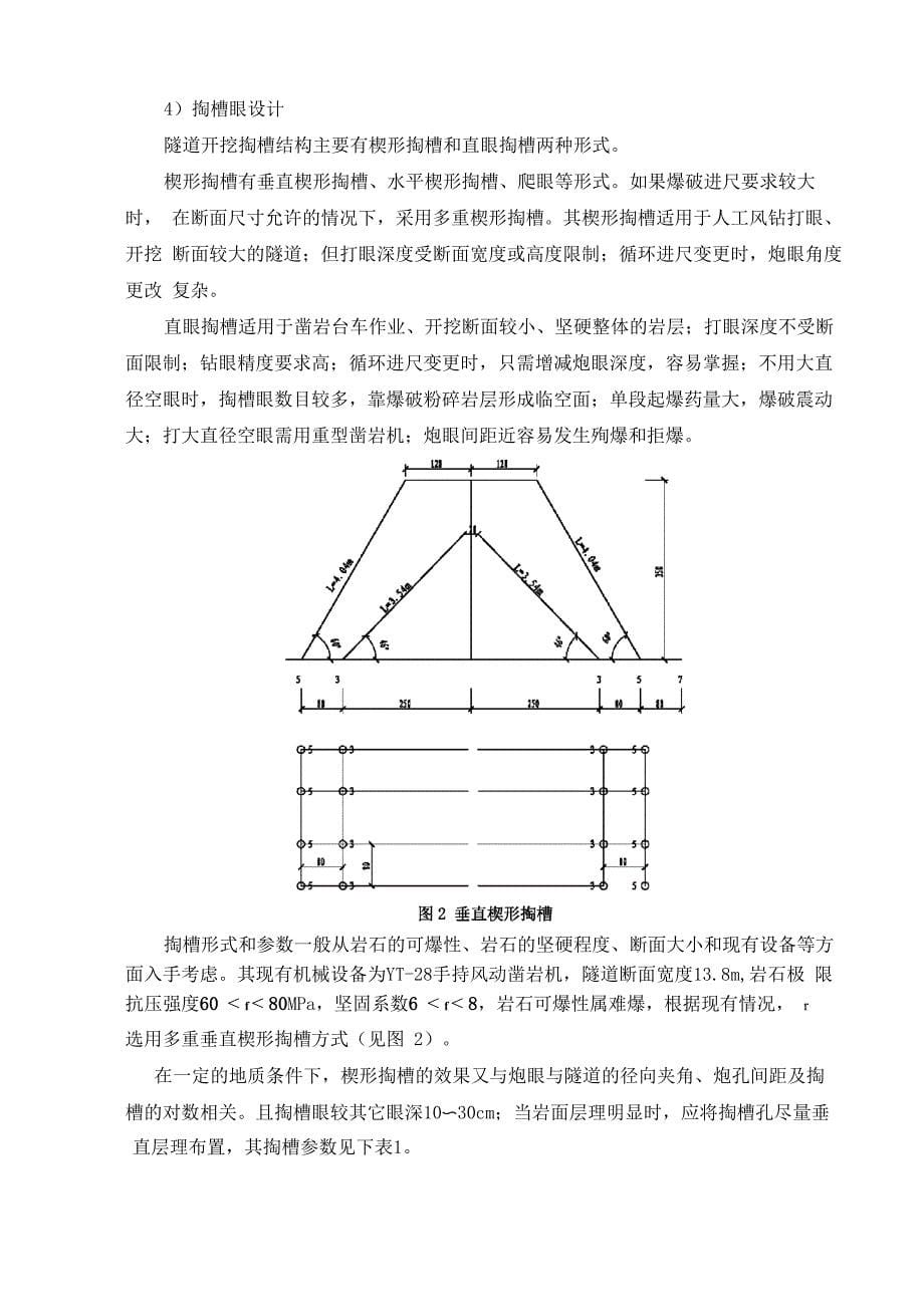 光面爆破施工工艺_第5页