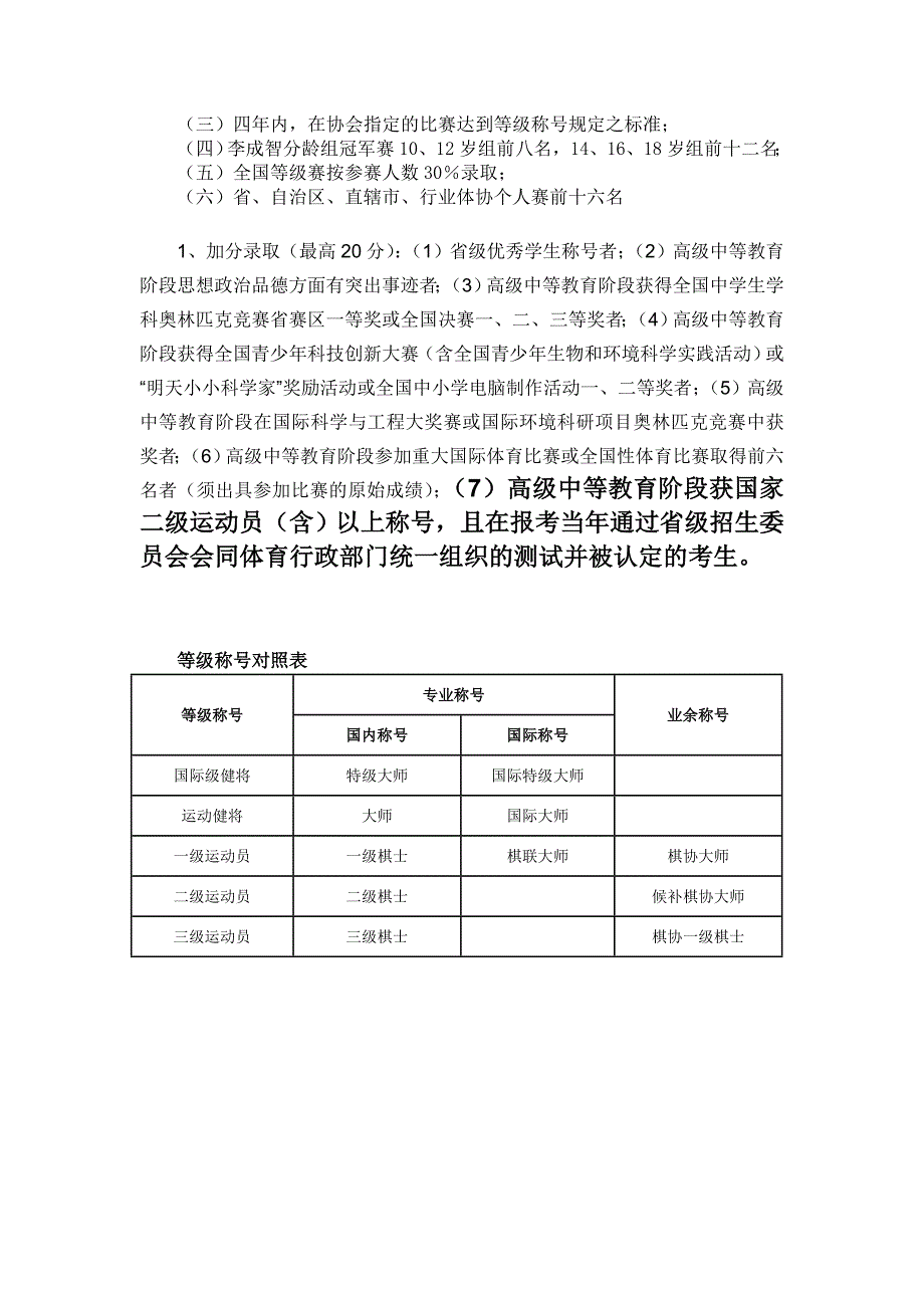 国际象棋运动员技术等级标_第2页