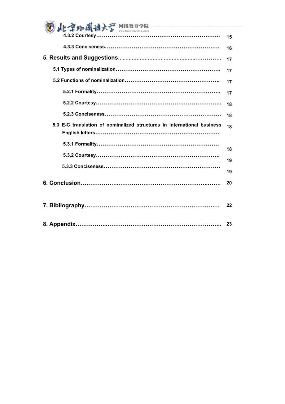 国际商务英语信函中名词化及其英译汉研究Nominalization in International Business English Letter and Its E-C Translation_第5页