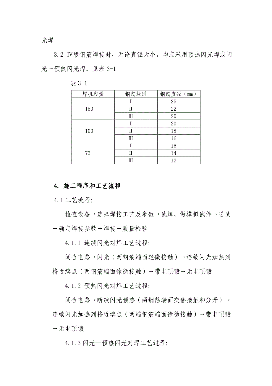 闪光对焊作业指导书_第2页