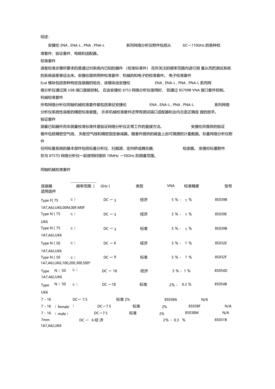 网络分析仪校准件_第1页