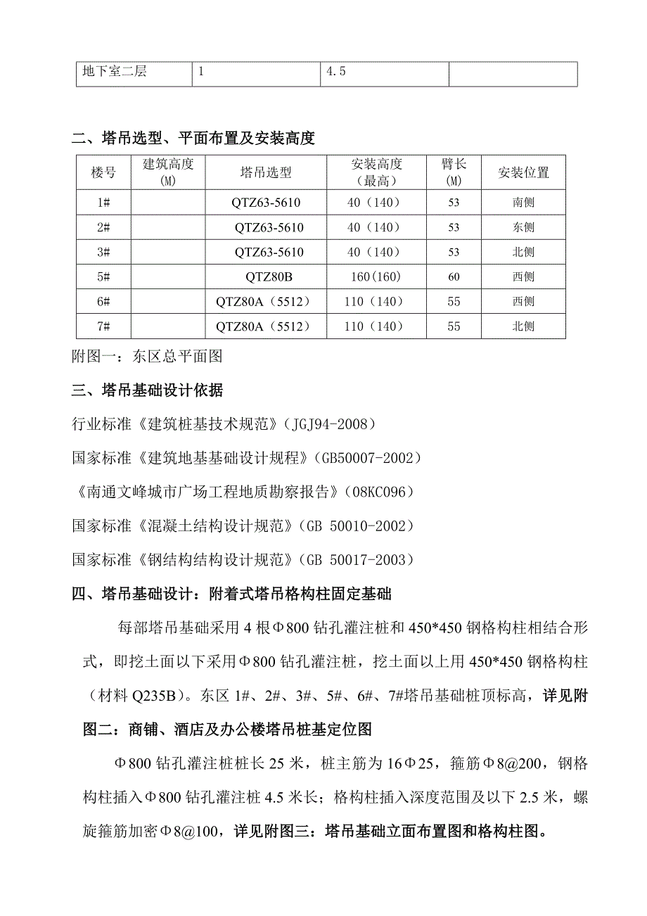 广场塔吊基础施工方案#广西_第4页