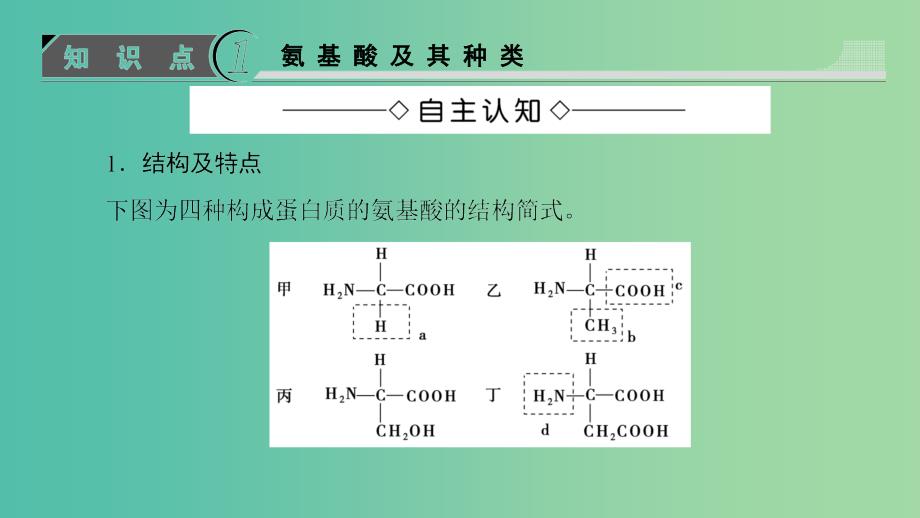 高中生物 第2章 组成细胞的分子 第2节 生命活动的主要承担者——蛋白质课件 新人教版必修1.ppt_第3页