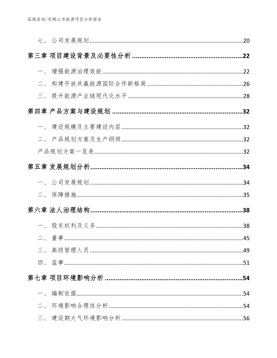 双鸭山市能源项目分析报告（模板范本）_第3页