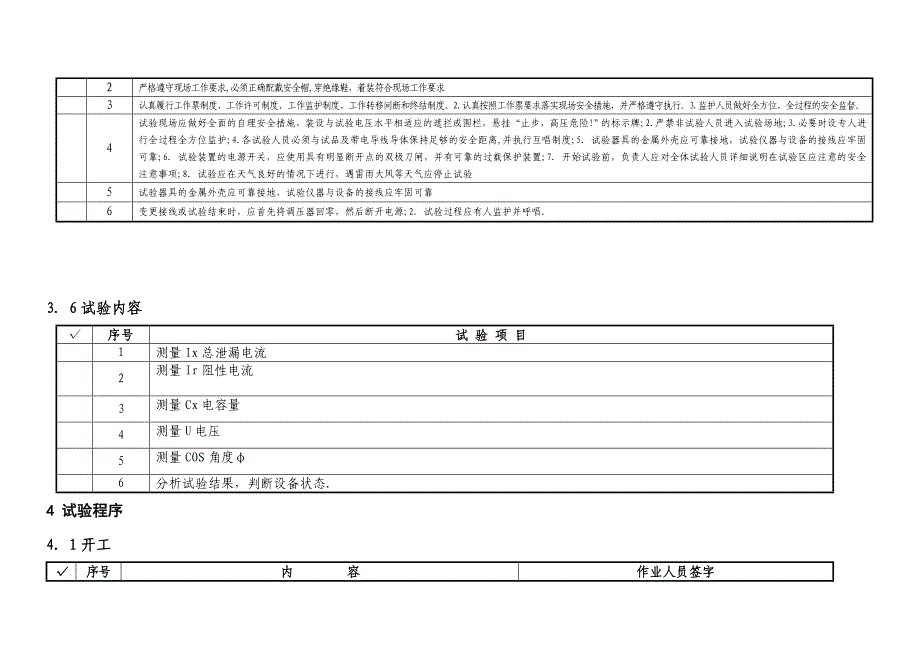 氧化锌避雷器带电测试试验作业指导书_第4页