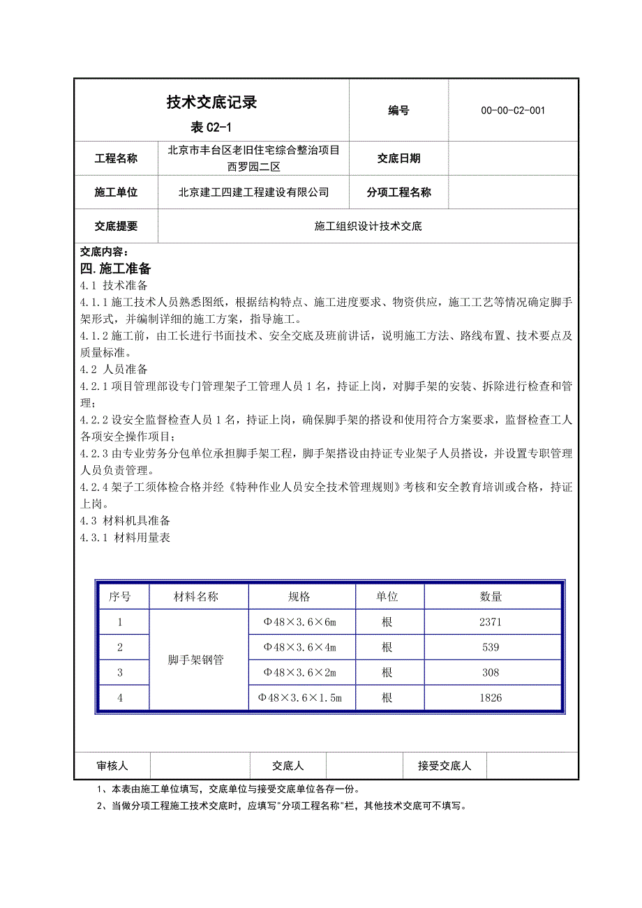 脚手架施工组织设计技术交底_第2页