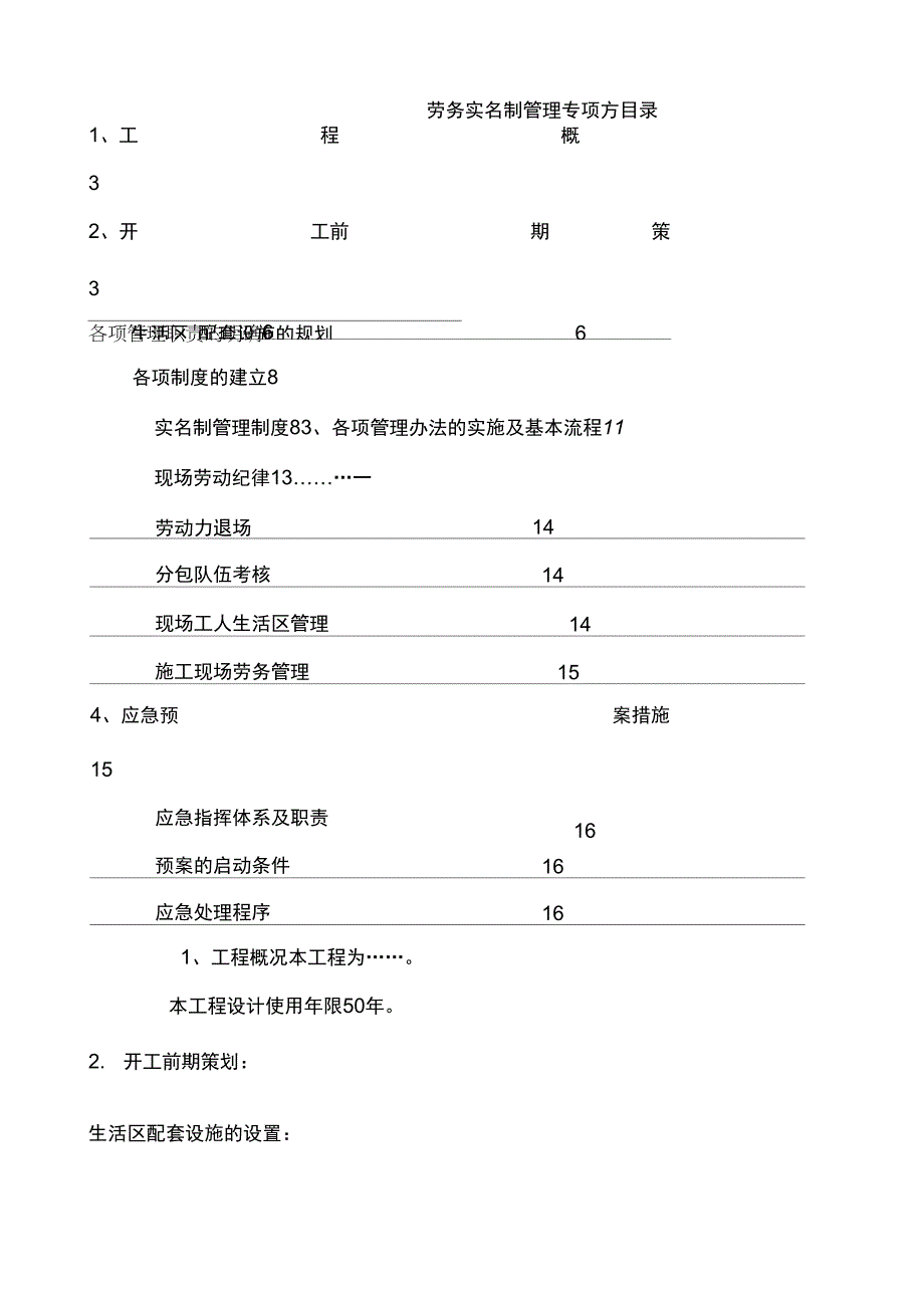 劳务管理实名制方案_第1页