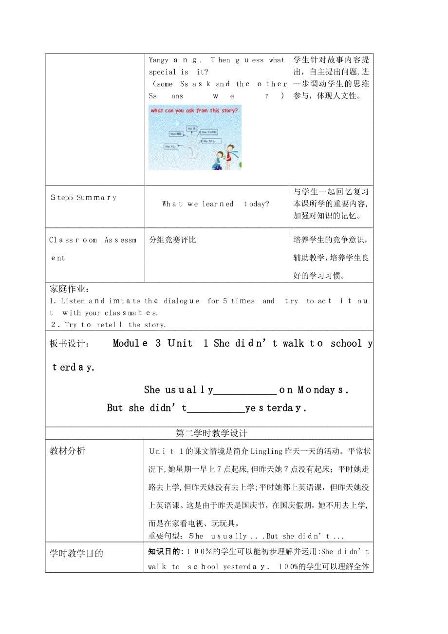 《英语》(新标准)(小学一起)-四年级上册-M3-山东-青岛-薛雅丽_第5页