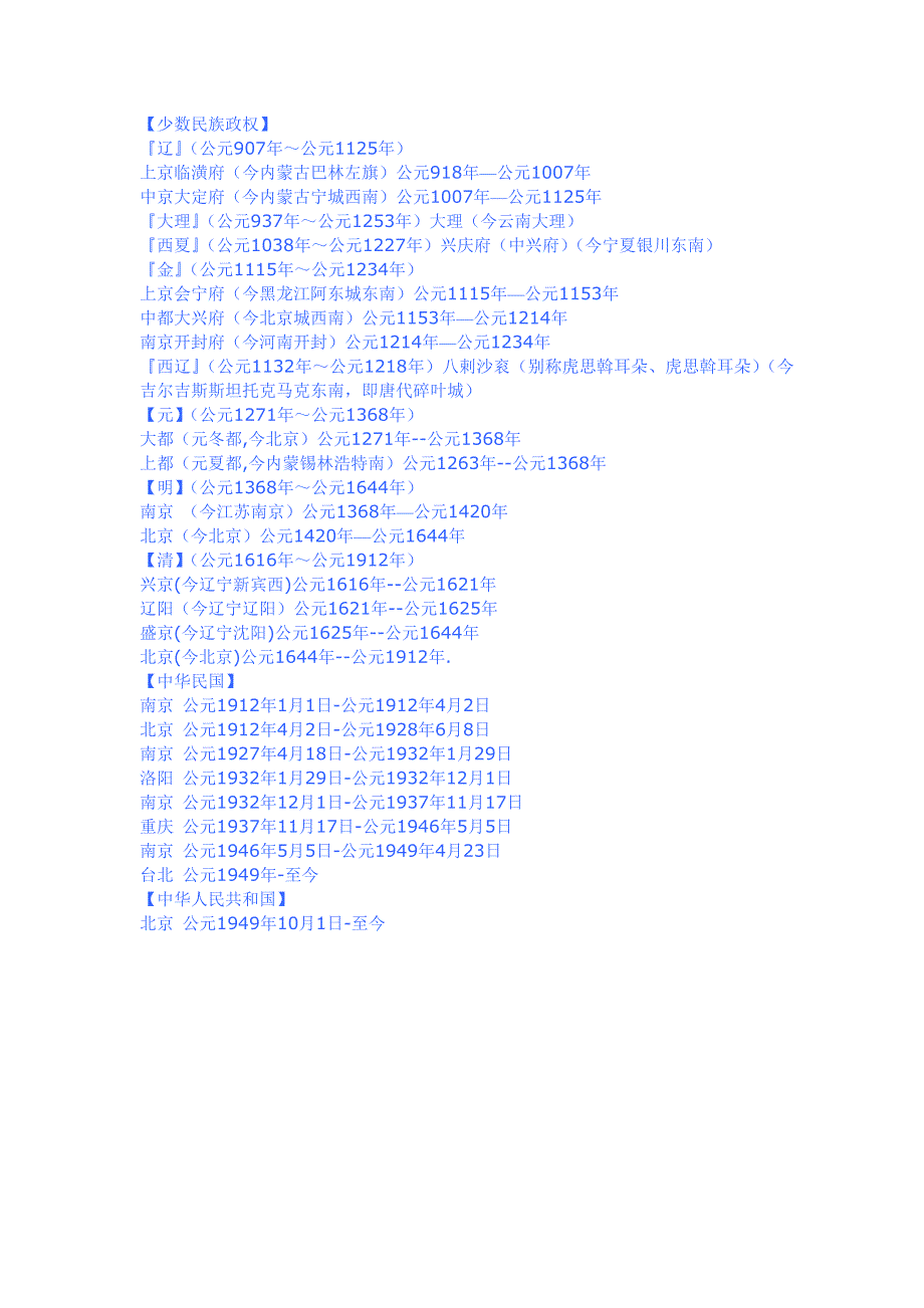 中国历史朝代首都列表.doc_第5页