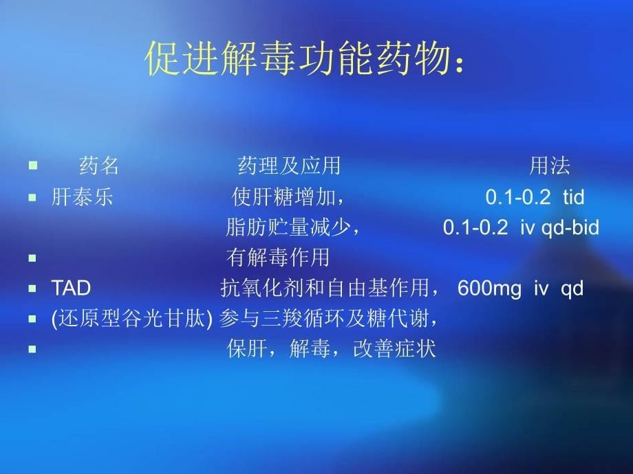 保肝药物临床应用PPT文档资料_第5页