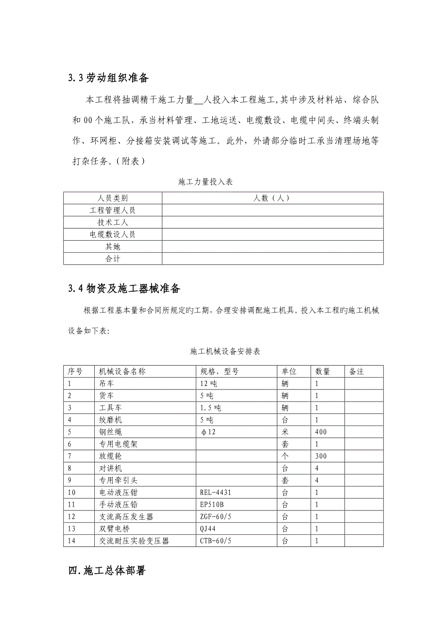 电缆综合施工专题方案样板_第4页