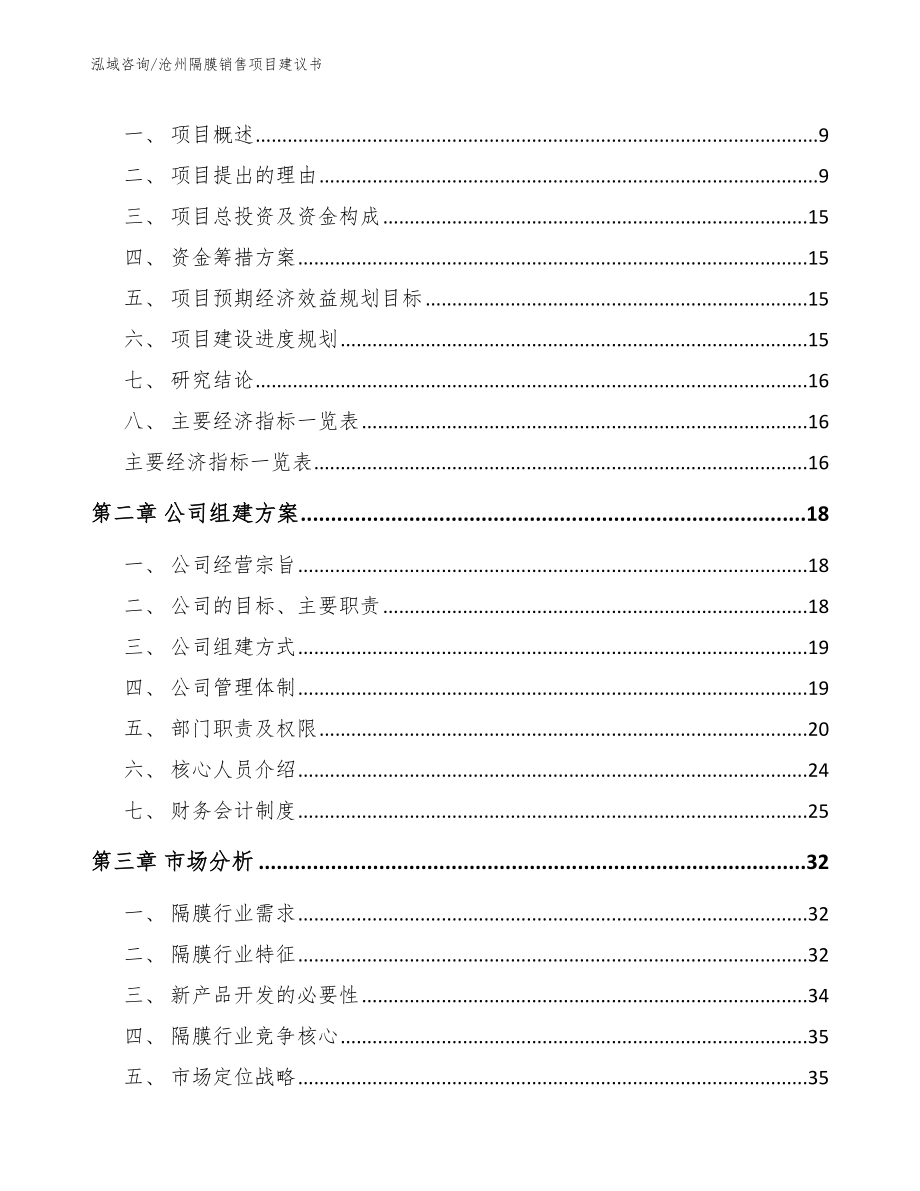 沧州隔膜销售项目建议书（范文）_第4页