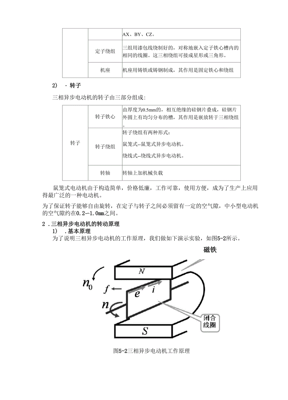 三相异步电动机及其控制电路_第2页