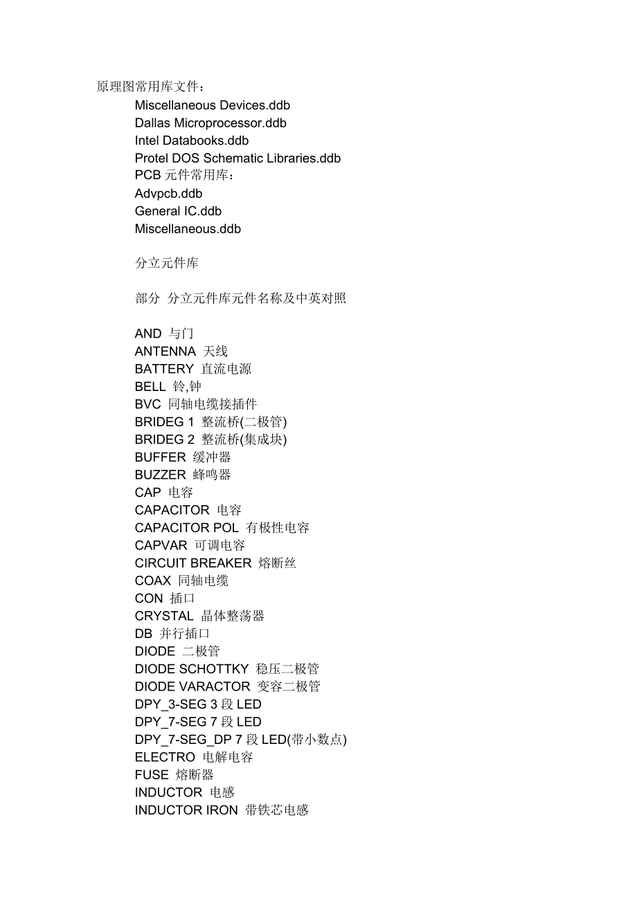 proteus中元件代号.doc_第1页