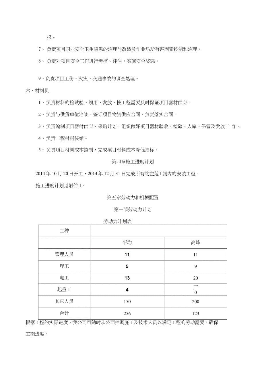 光伏发电施工组织设计（完整版）_第5页