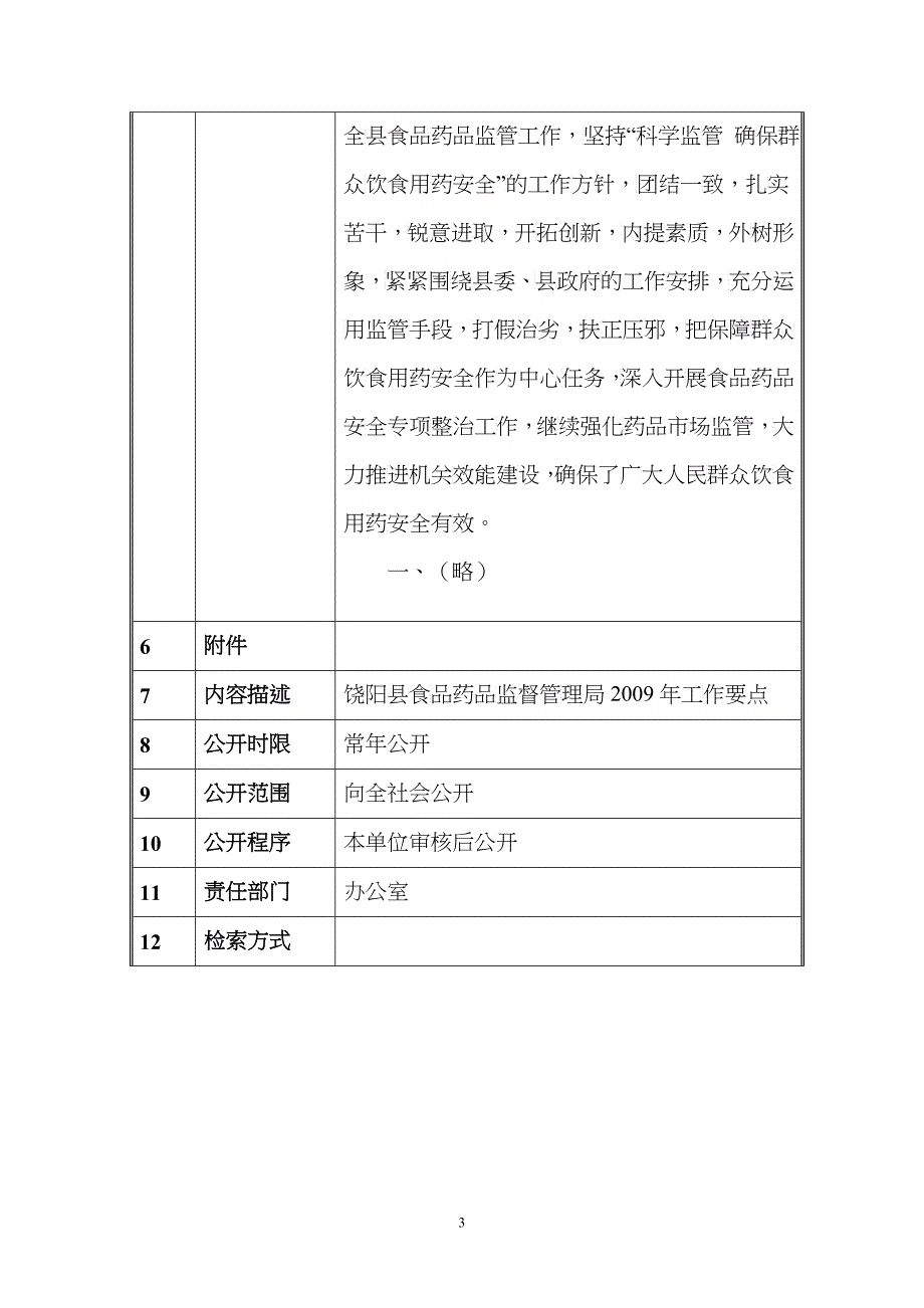 食品药品监督管理局工作总结_第3页