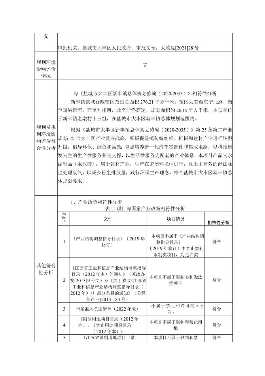 水泥预制品项目环评报告表_第5页