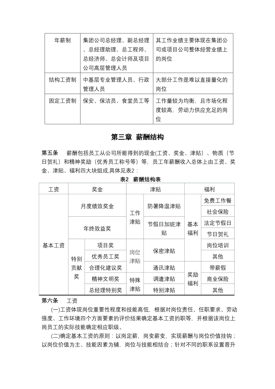 XX集团薪酬设计方案(DOC 15页)_第2页