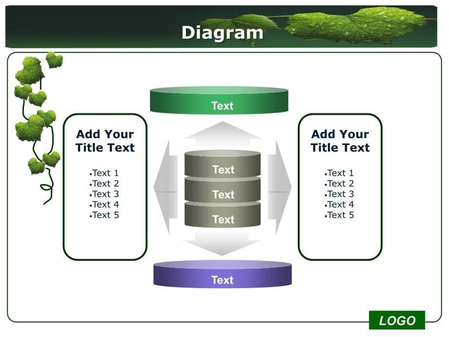 葡萄绿叶,企业介绍模板PPT_第5页