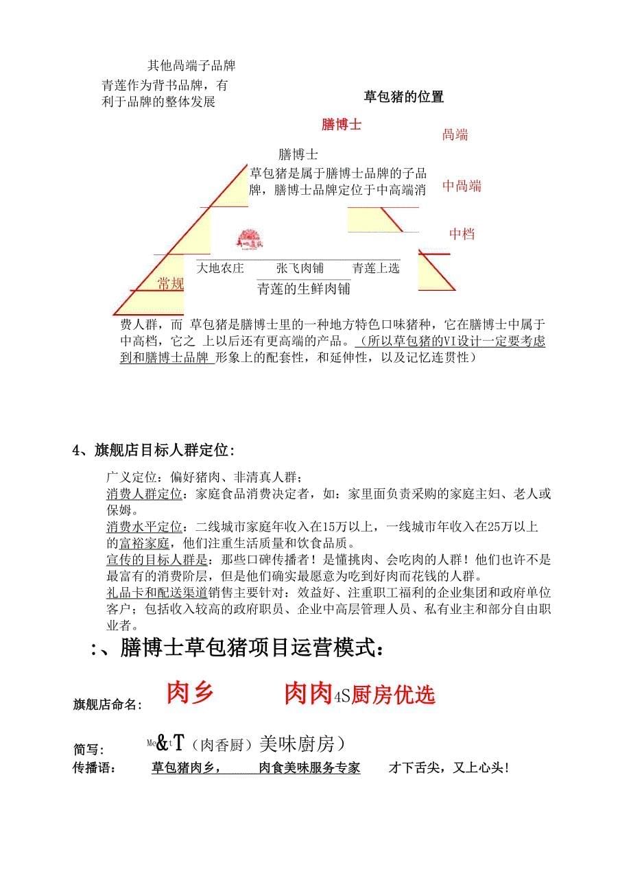 高端生鲜肉品牌项目计划书_第5页