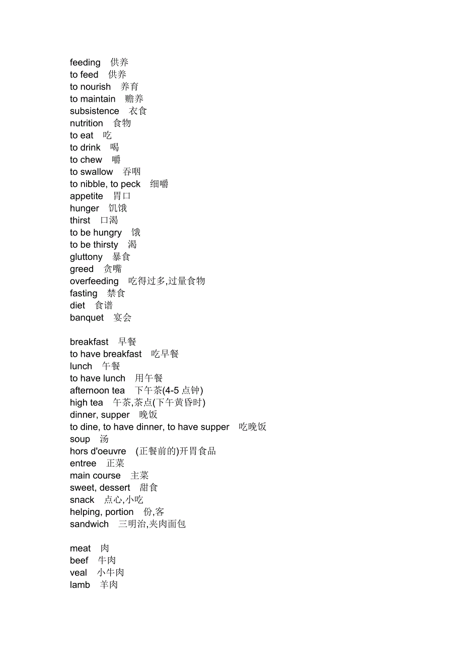 生活常用英语-出国必会的内容.doc_第1页