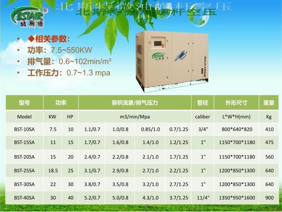 空压机详参数_第5页