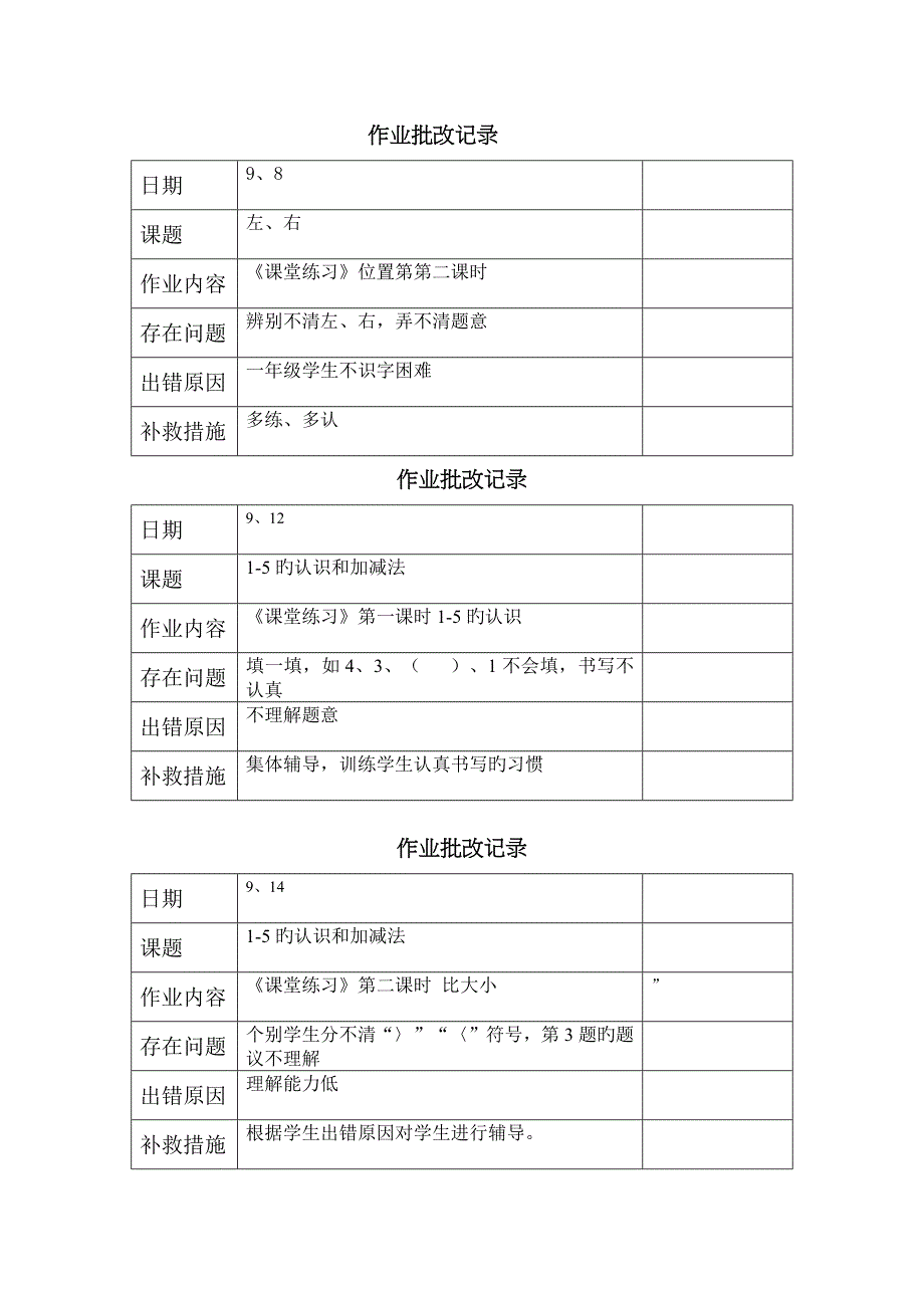 作业批改记录_第2页