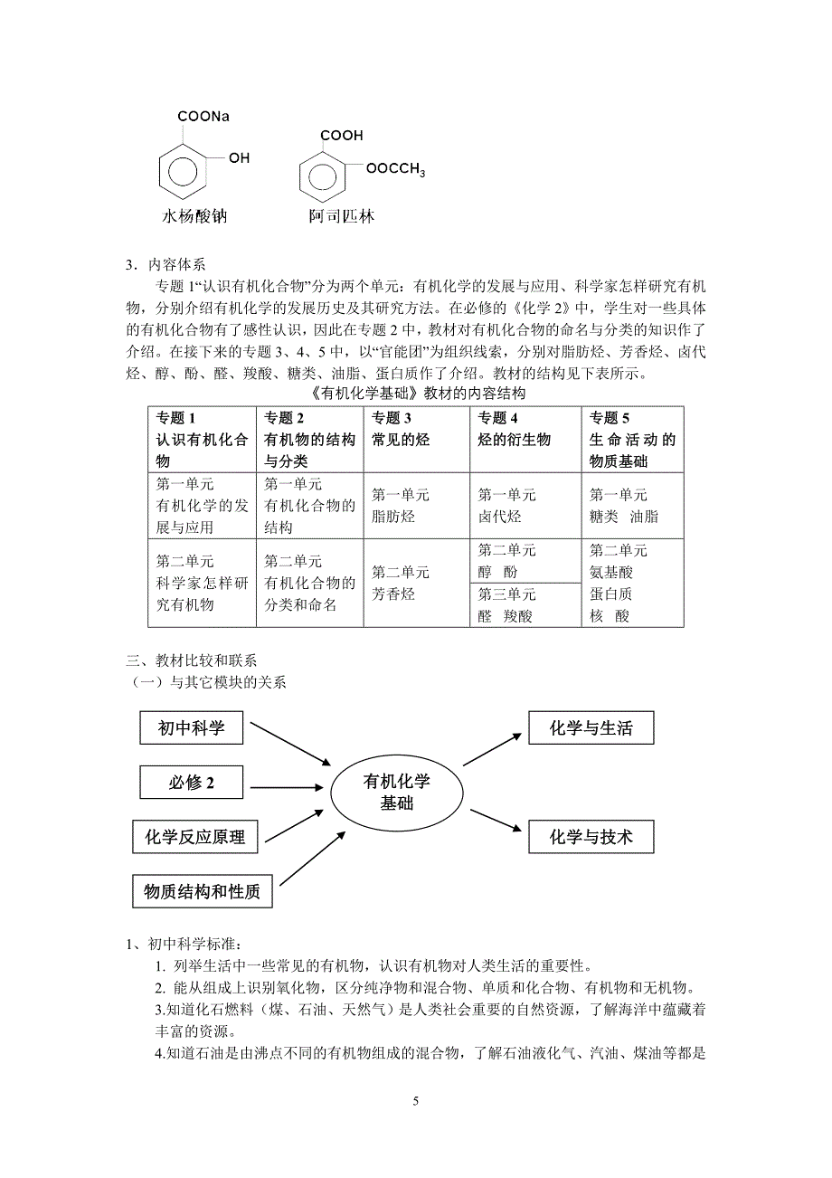 苏教版高中化学选修B5《有机化学基础》解读_第5页