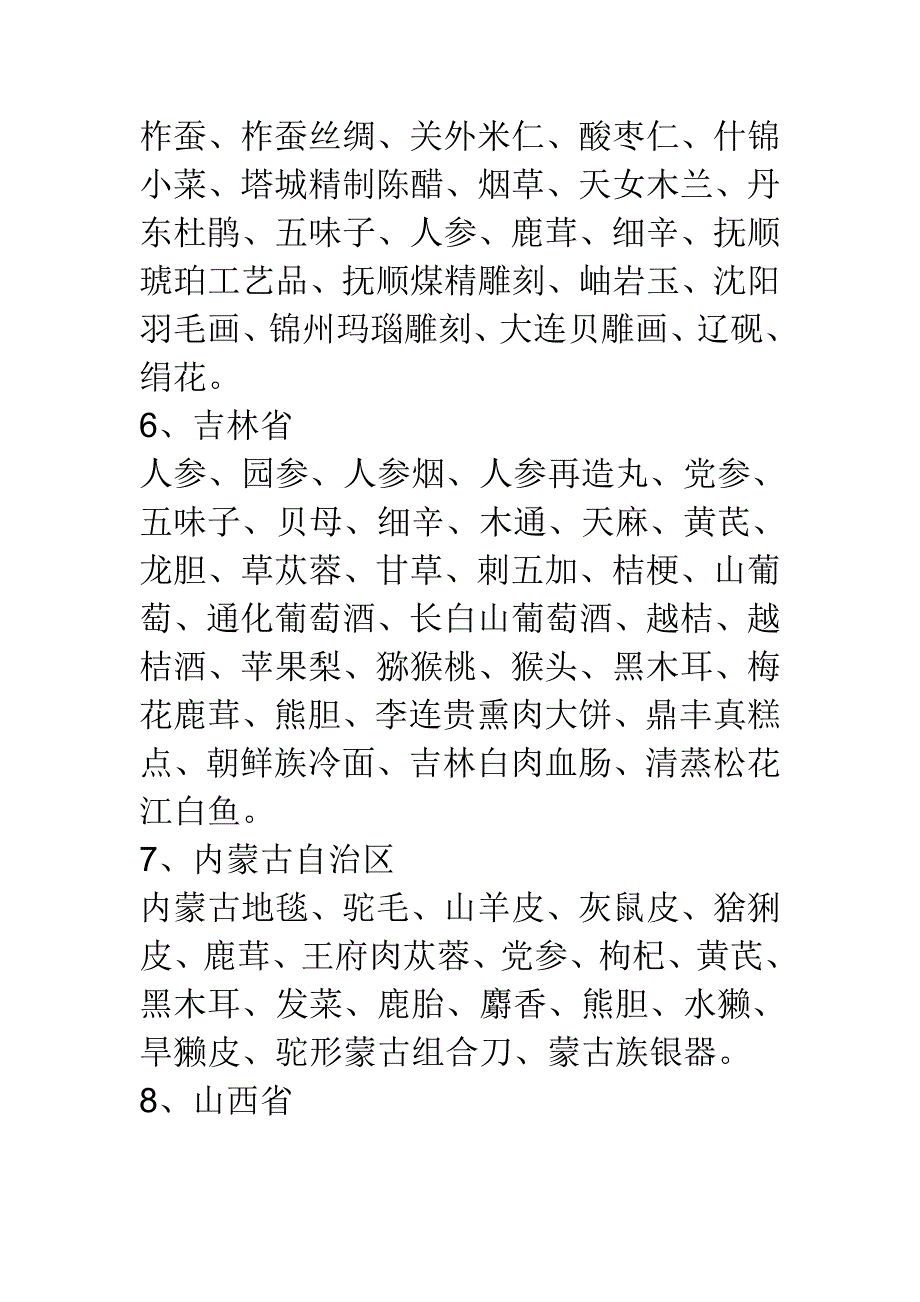 全国特产目录如下.doc_第3页