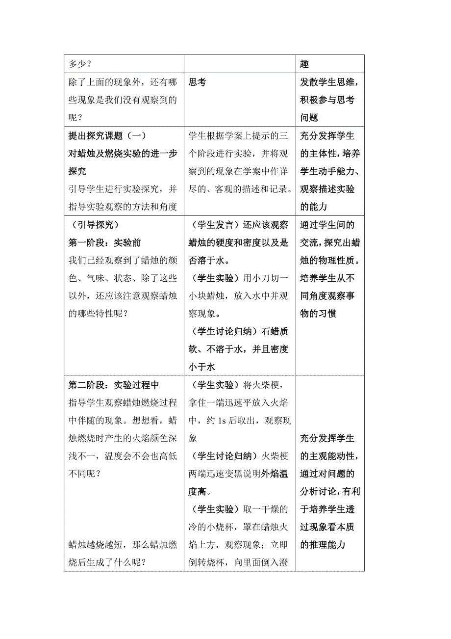 化学是一门以实验为基础及科学教学设计_第3页