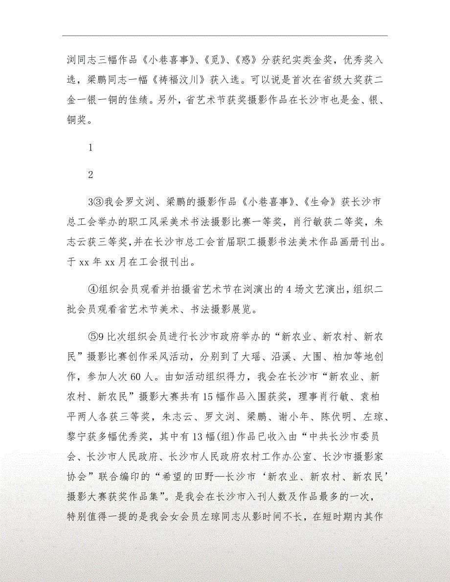 摄影家协会年终总结_第5页