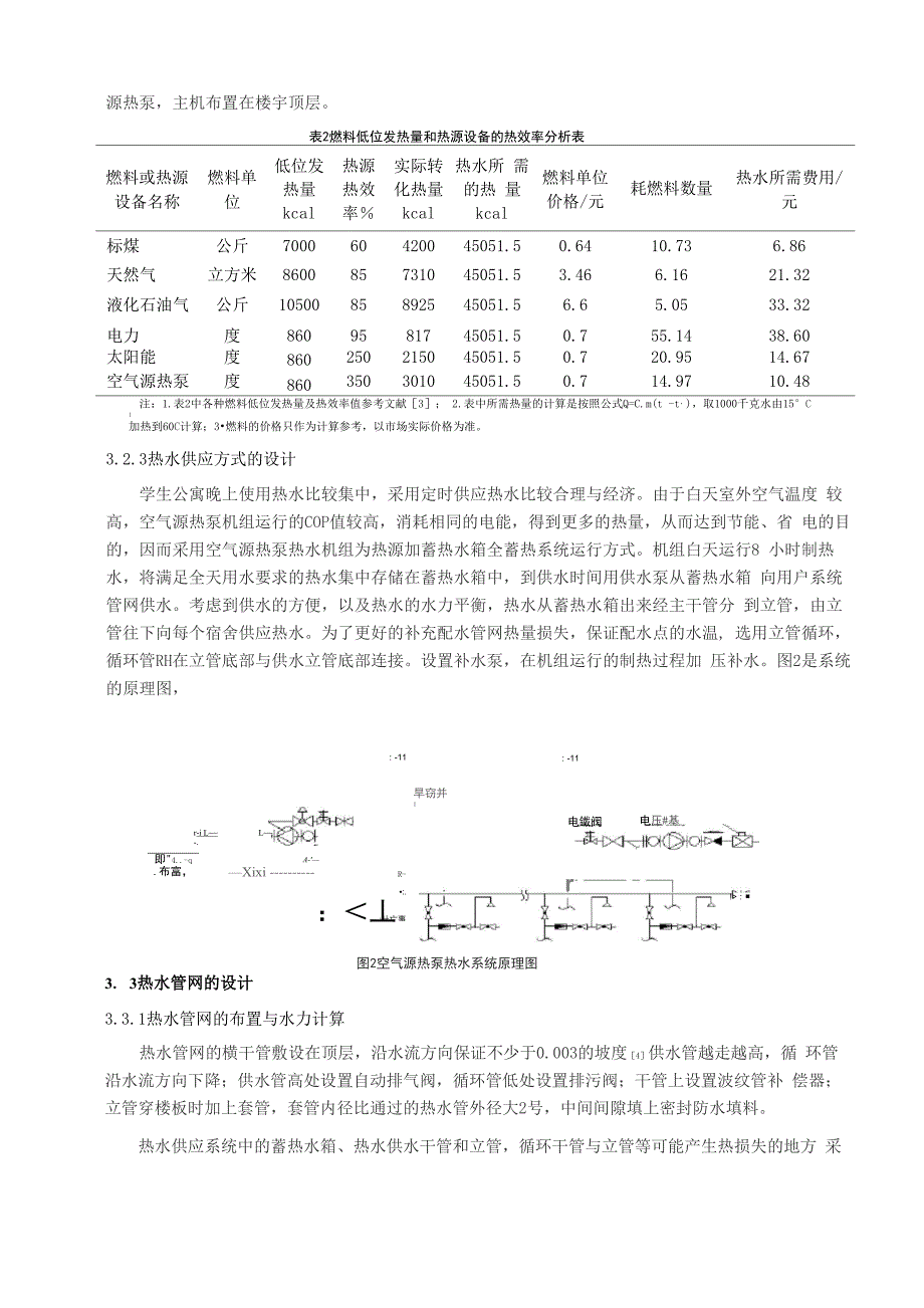 学生公寓空气源热泵热水系统工程设计_第4页