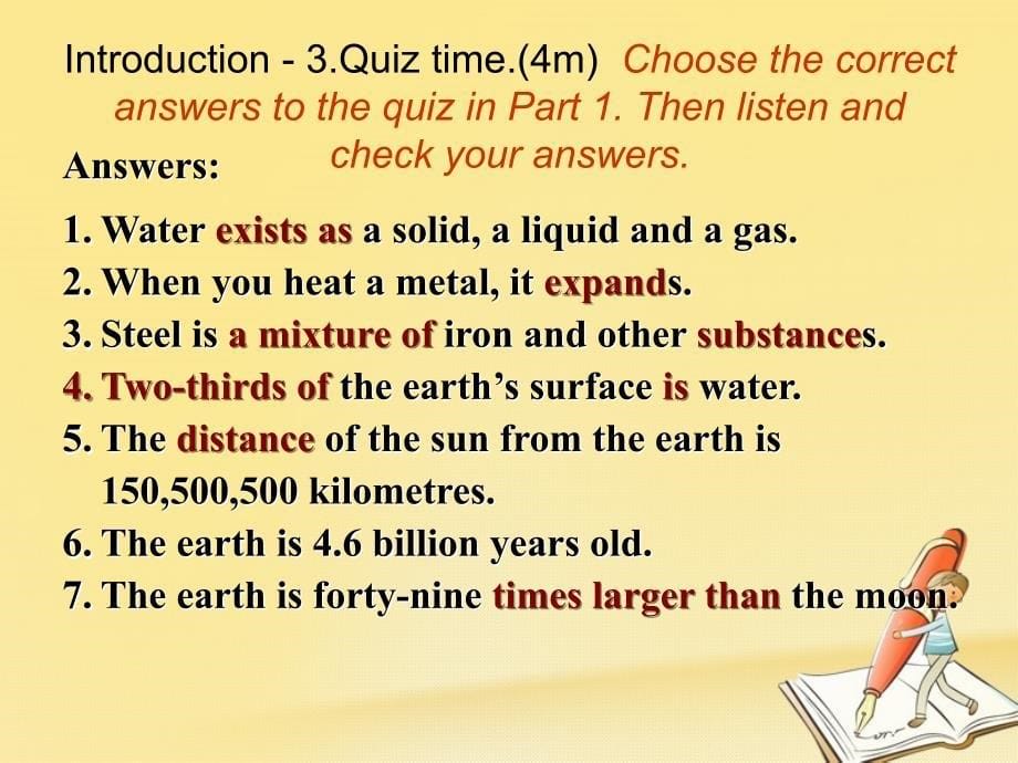 2017-2018学年高中英语 Module 5 A Lesson in a Lab Module 5 A Lesson in a Lab整体课件 外研版必修1_第5页