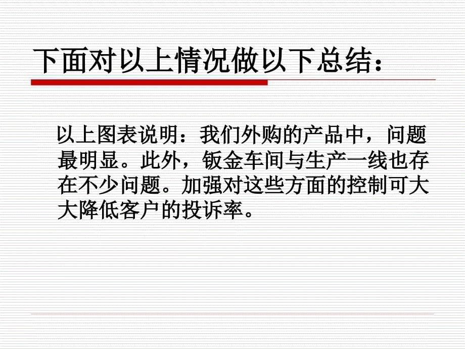 如何制作质量统计分析月报ppt课件_第5页