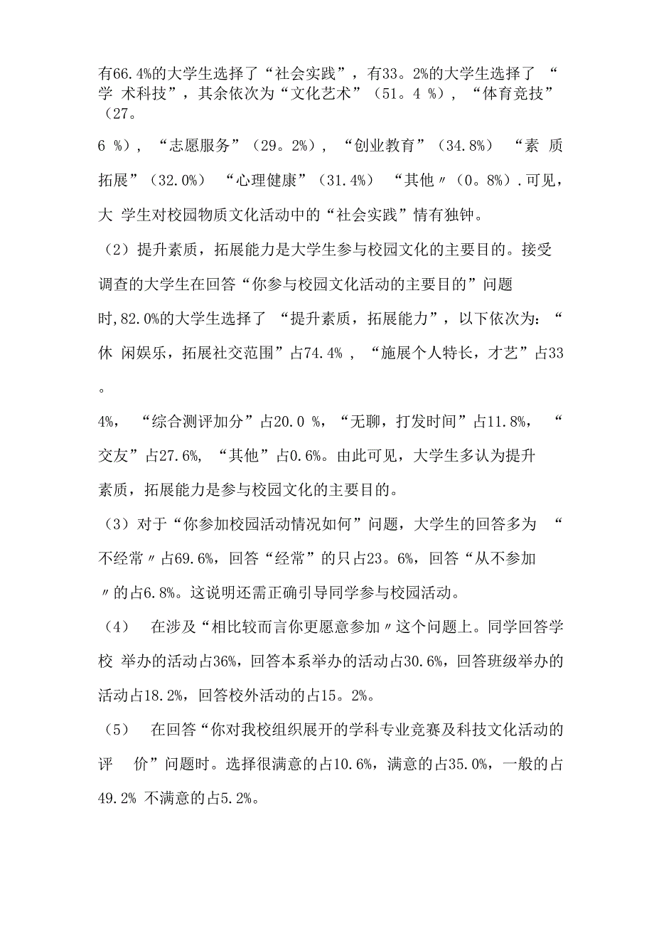 校园文化调查报告范文_第2页