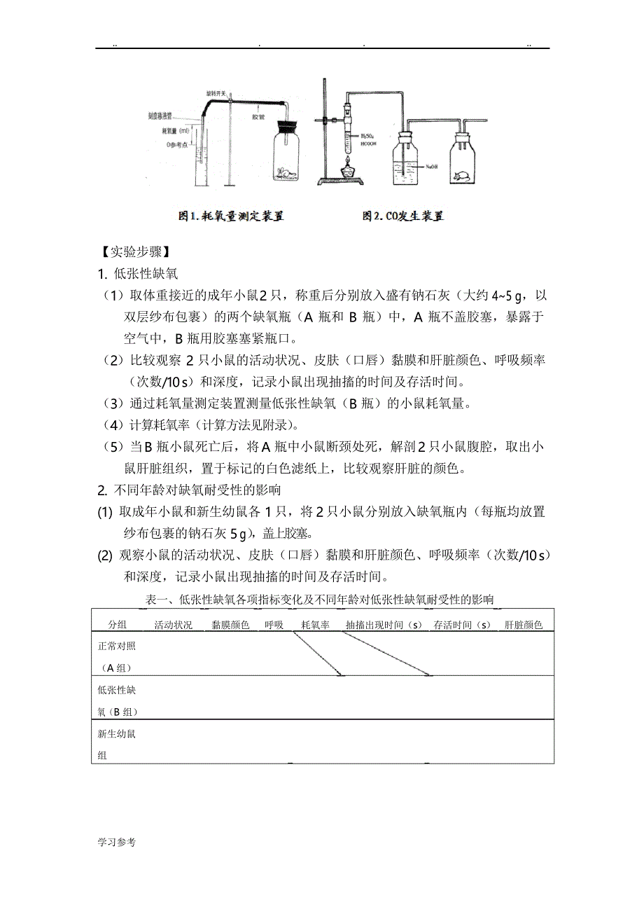 小鼠-缺氧实验指导_第2页