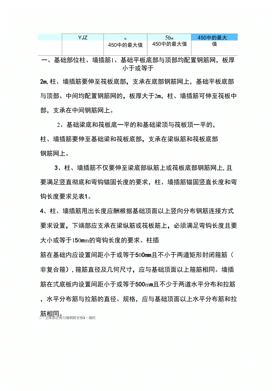 抗震剪力墙结构钢筋安装的几个要点_第4页