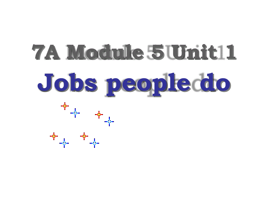 七年级英语jobspeopledo课件_第1页