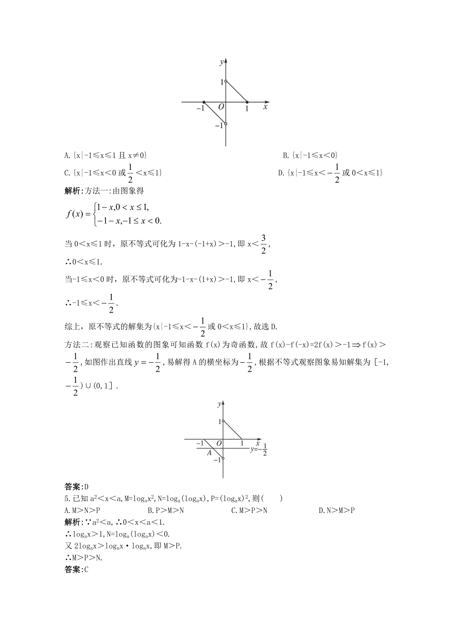 2011年高考数学总复习 提能拔高限时训练：不等式的综合问题（练习+详细解析）大纲人教版_第2页