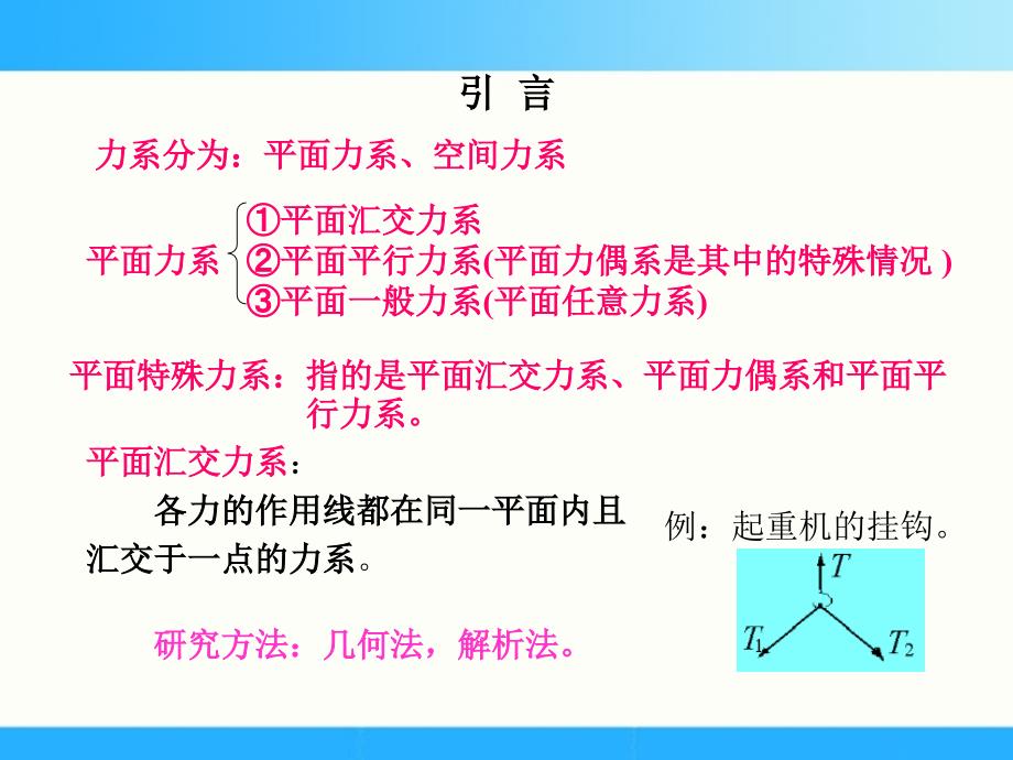 平面汇交力系讲解ppt课件_第2页