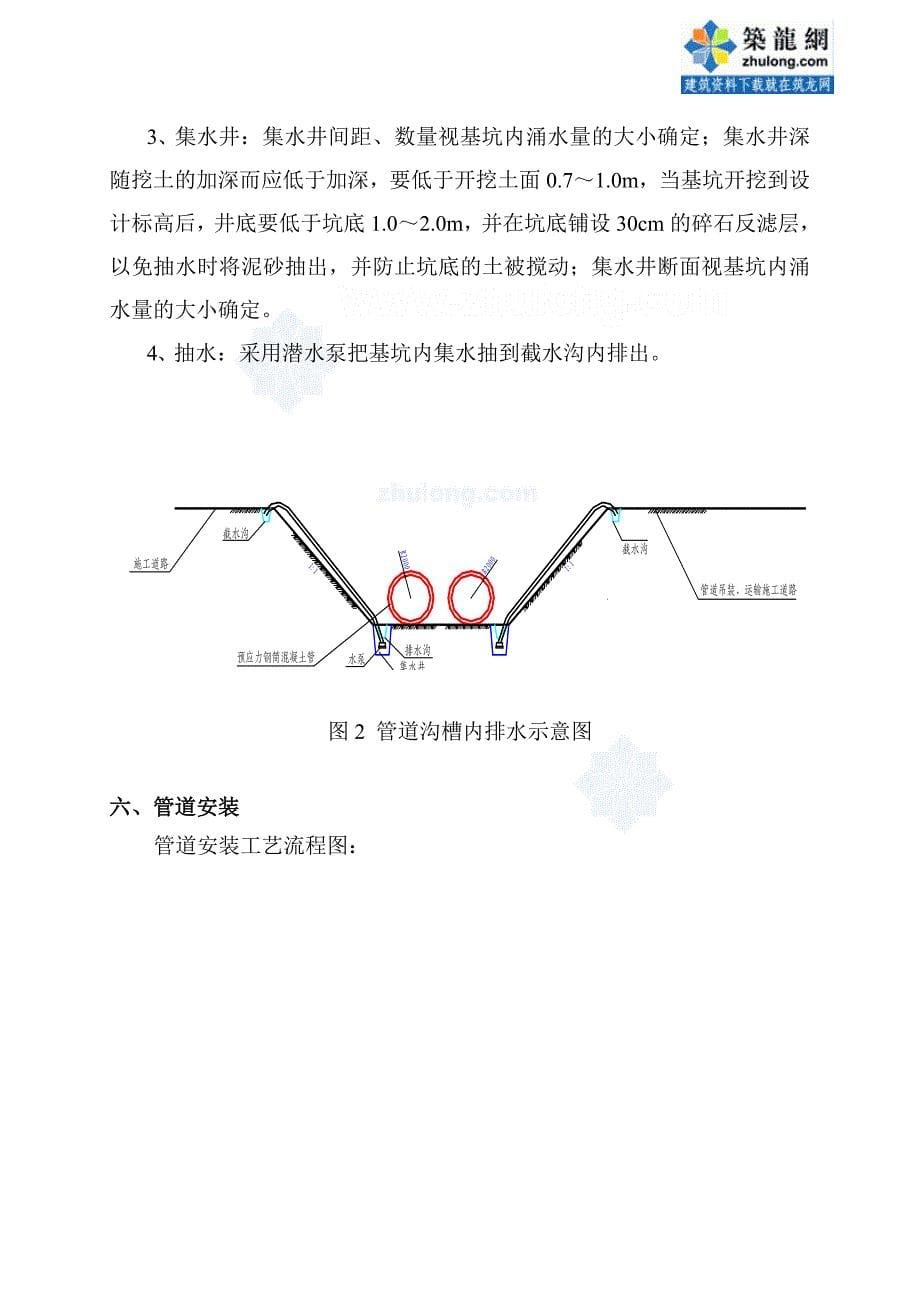 pccp管穿河施工组织设计secret_第5页