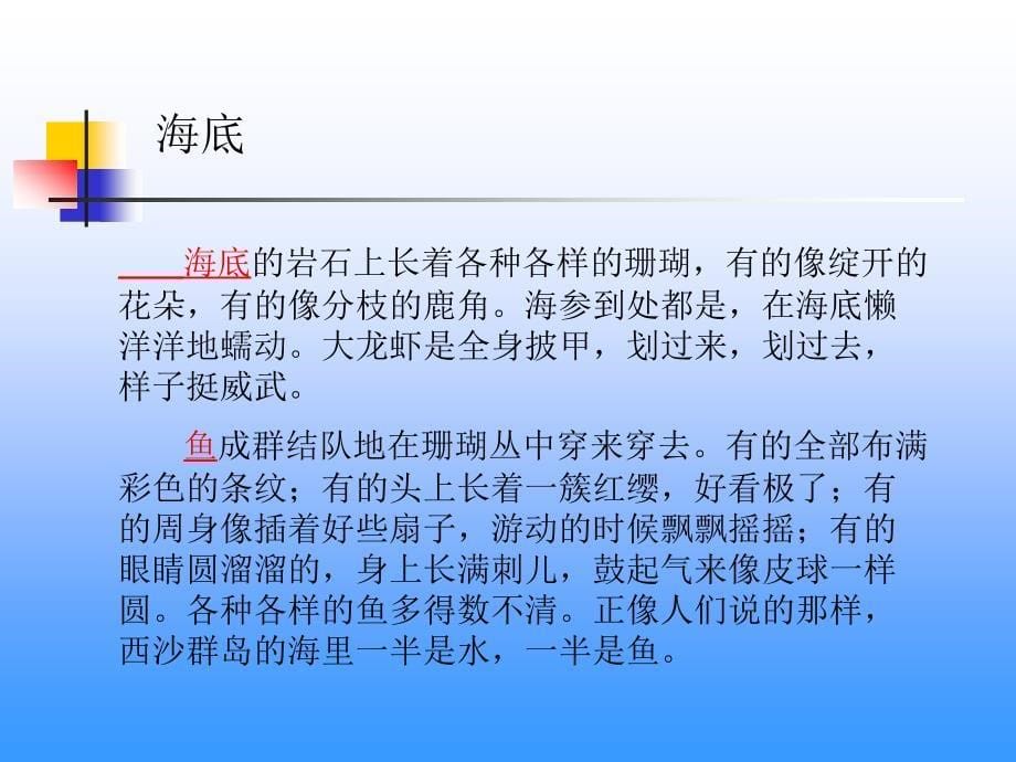 22、富饶的西沙群岛课件_第5页