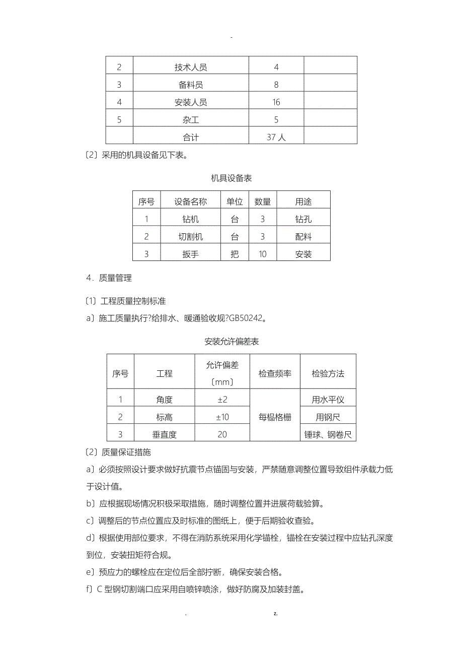 抗震支架总包管理_第5页