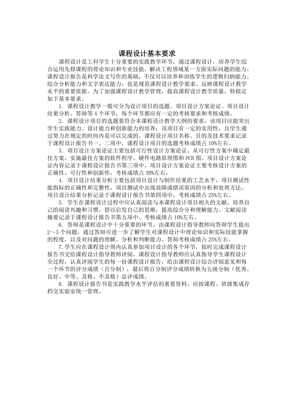 电子工程课程设计报告书数字信号CHeshev低通虑波器的设计_第2页