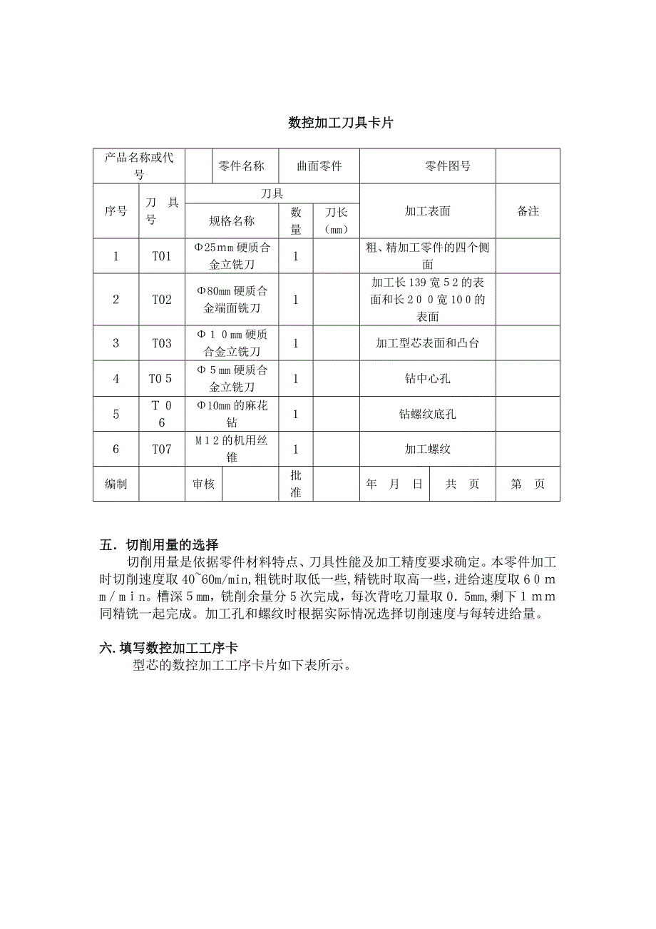 型芯数控铣削加工工艺_第2页