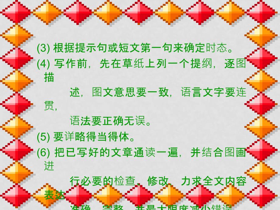 江苏省盐城地区中考英语复习课件（5套）中考写作集训课件_第3页