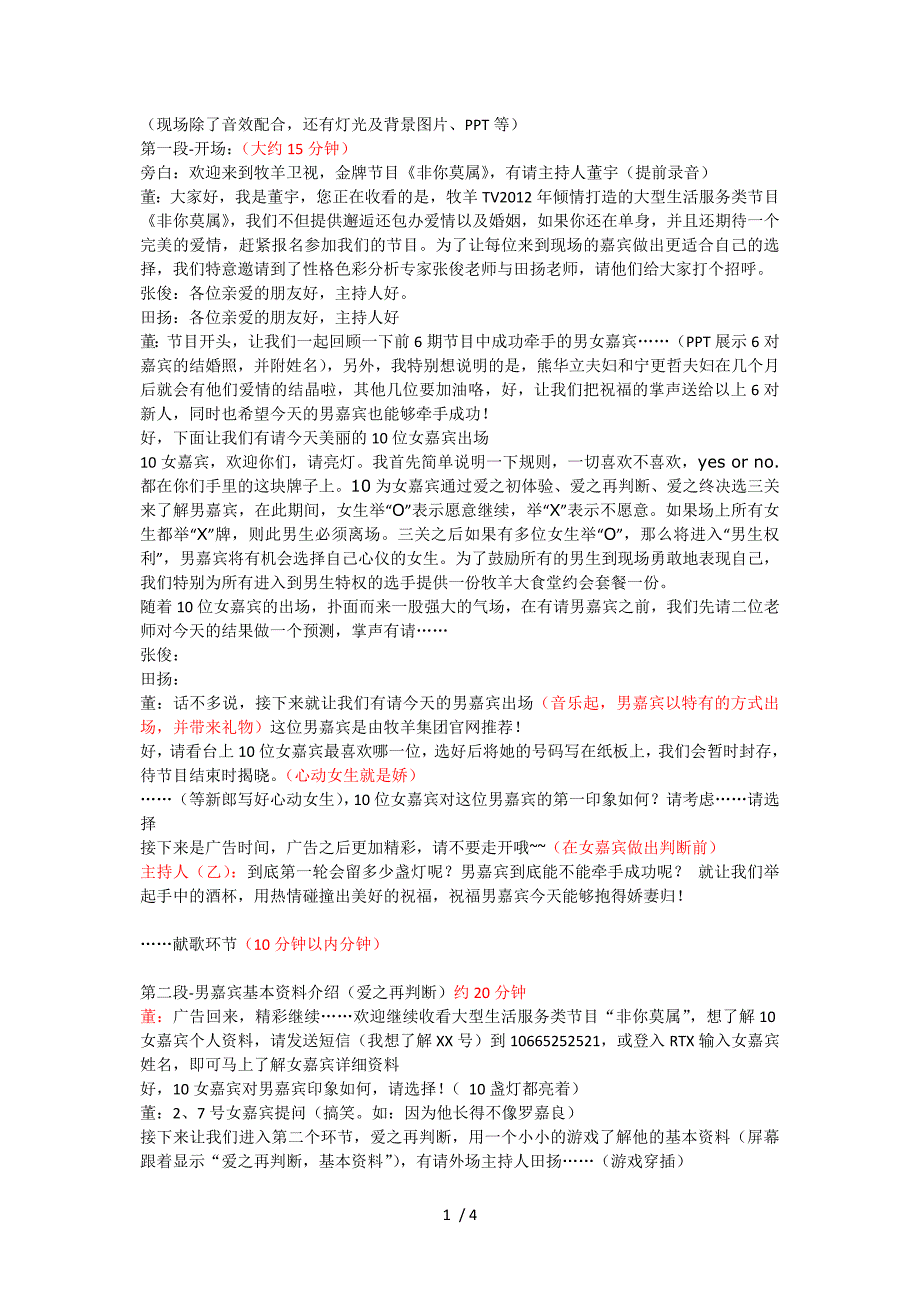 非你莫属-详细策划_第1页